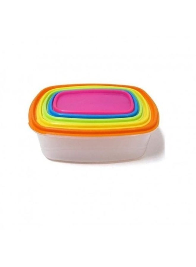 Store Fresh rect. container set of 5 pcs - Image 1